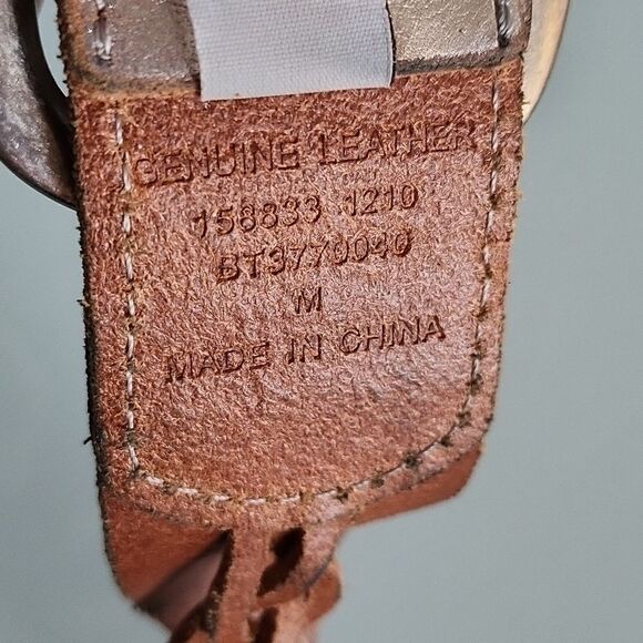 Fossil Braided Leather Belt - Picture 7 of 8